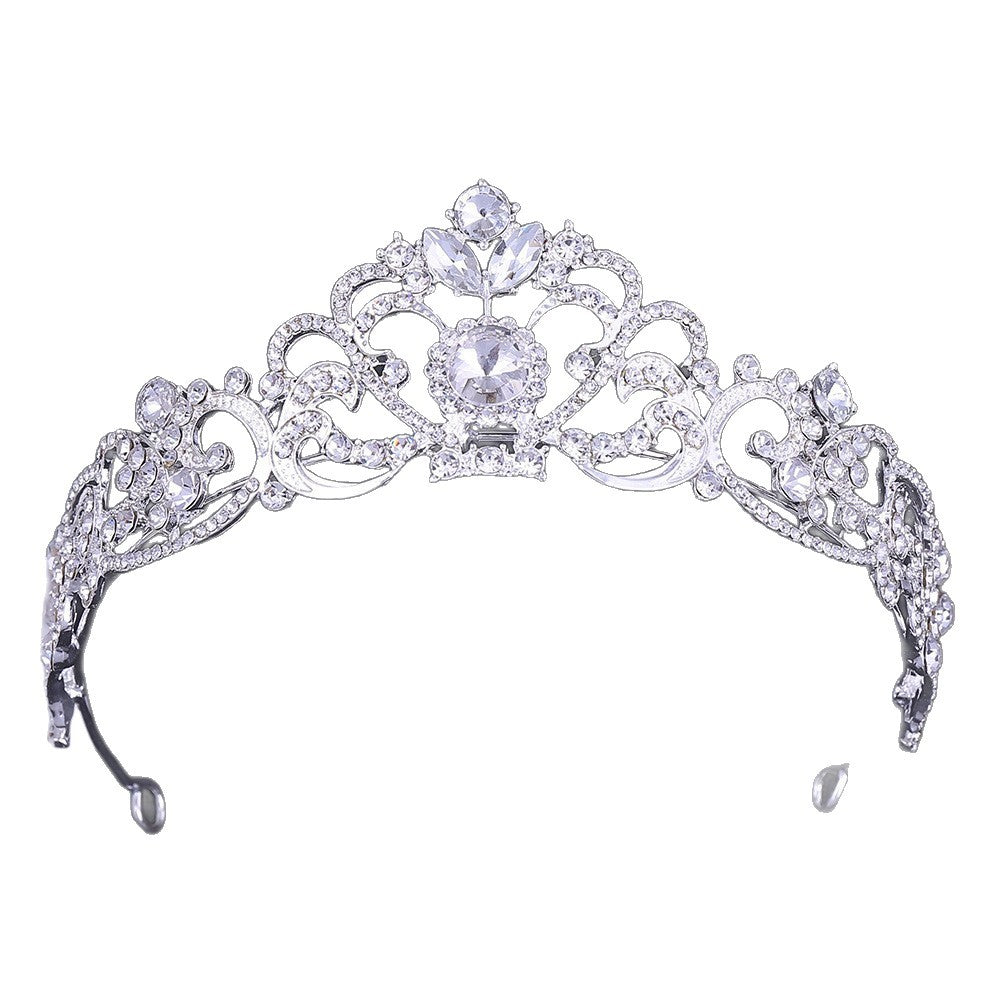 Damen Kristallverzierte Tiara Karnz