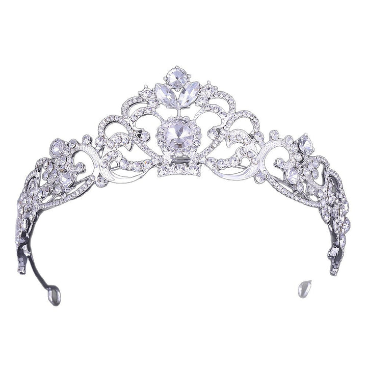 Damen Kristallverzierte Tiara Karnz