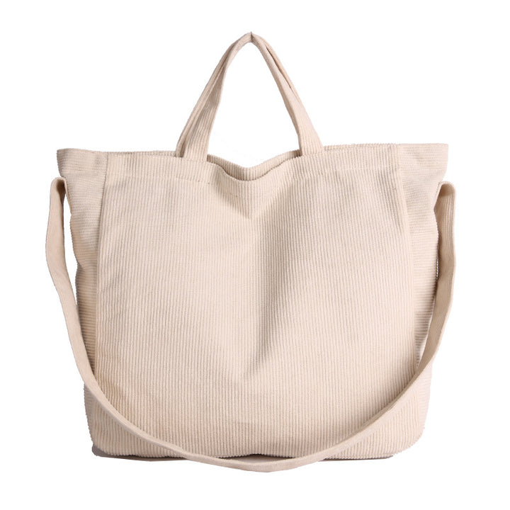 WoSoft Corduroy Tote Bag Karnz