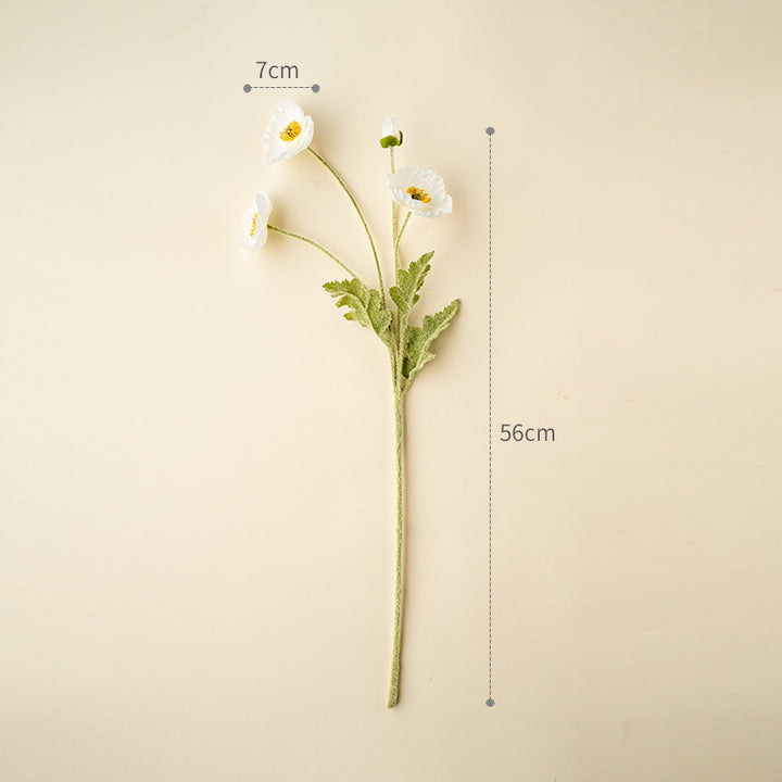 Blumige dekorative Stiele