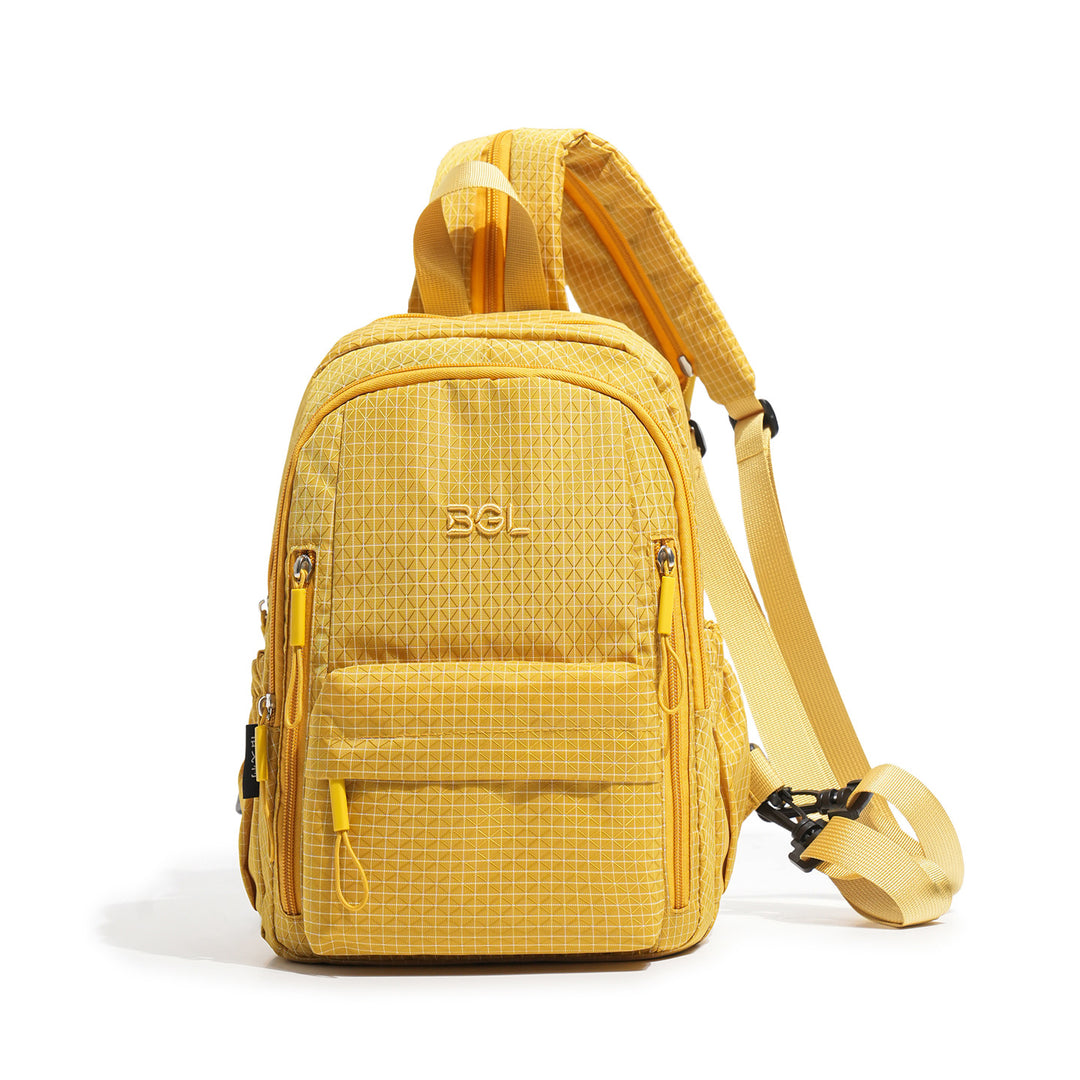 Texturierter Mehrfach-Taschen-Rucksack Karnz