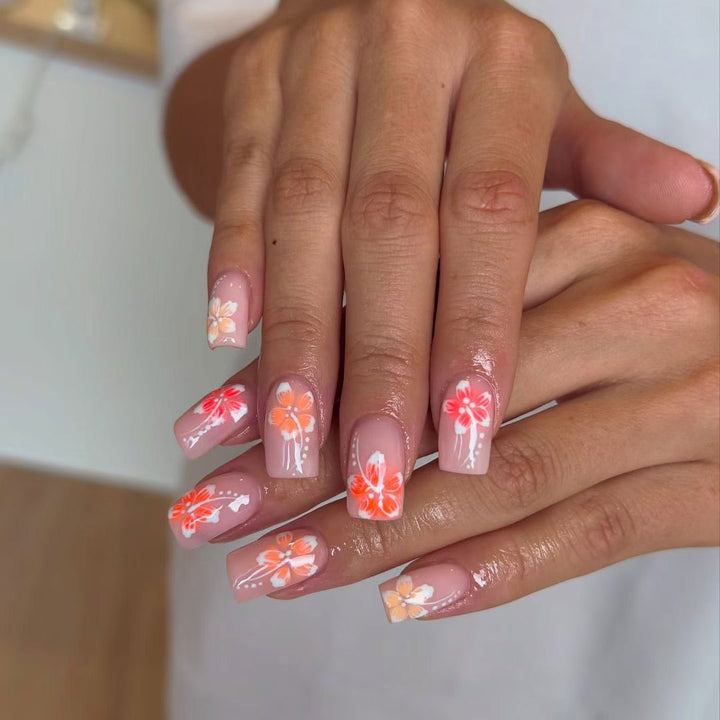 Floral Acryl-Nagelkunst-Design-Set  1790958182
