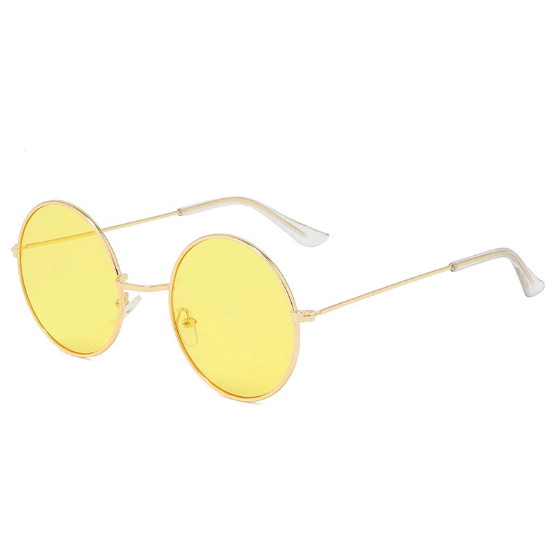 Zeitgenössische runde Rahmen-Sonnenbrille