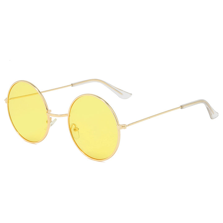 Zeitgenössische runde Rahmen-Sonnenbrille