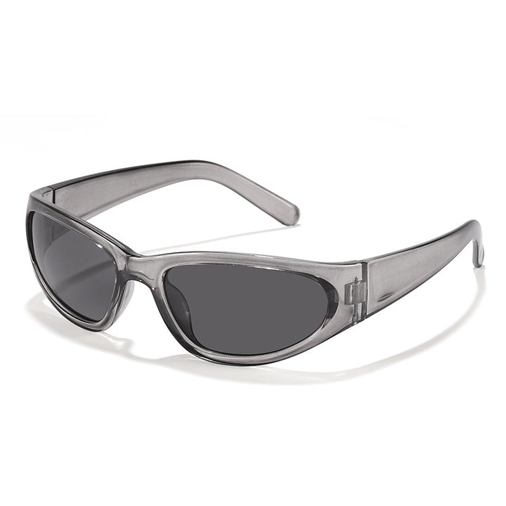 Damen modische Sonnenbrille im futuristischen Stil Karnz