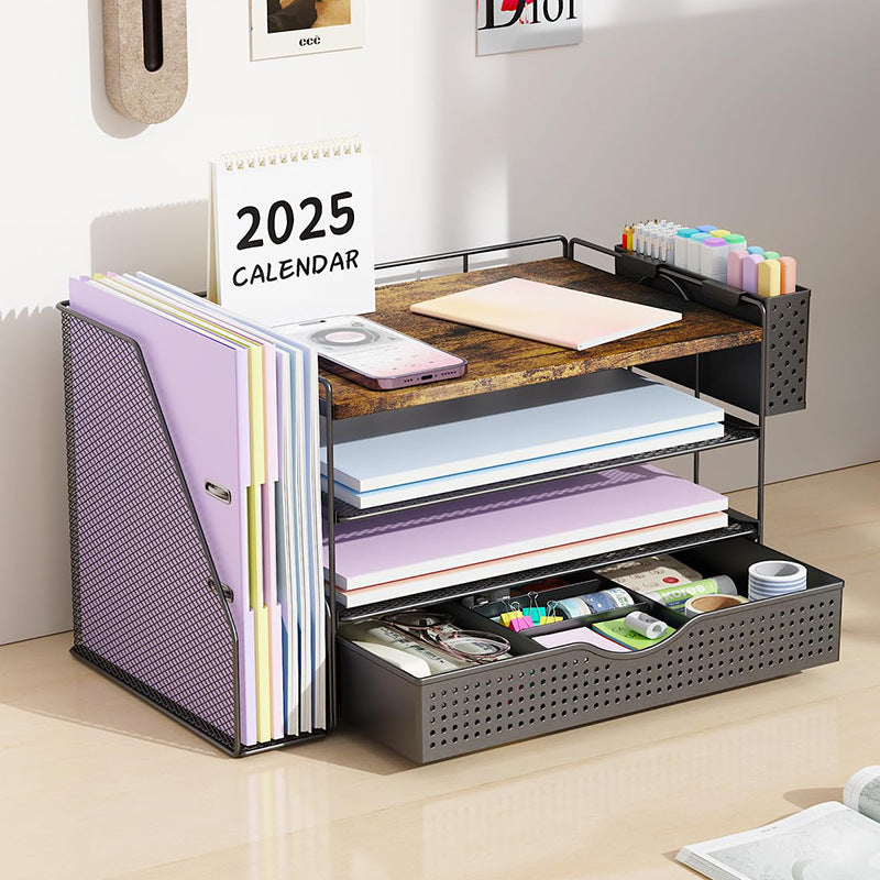 Multifunktionaler Mesh-Schreibtisch-Organizer