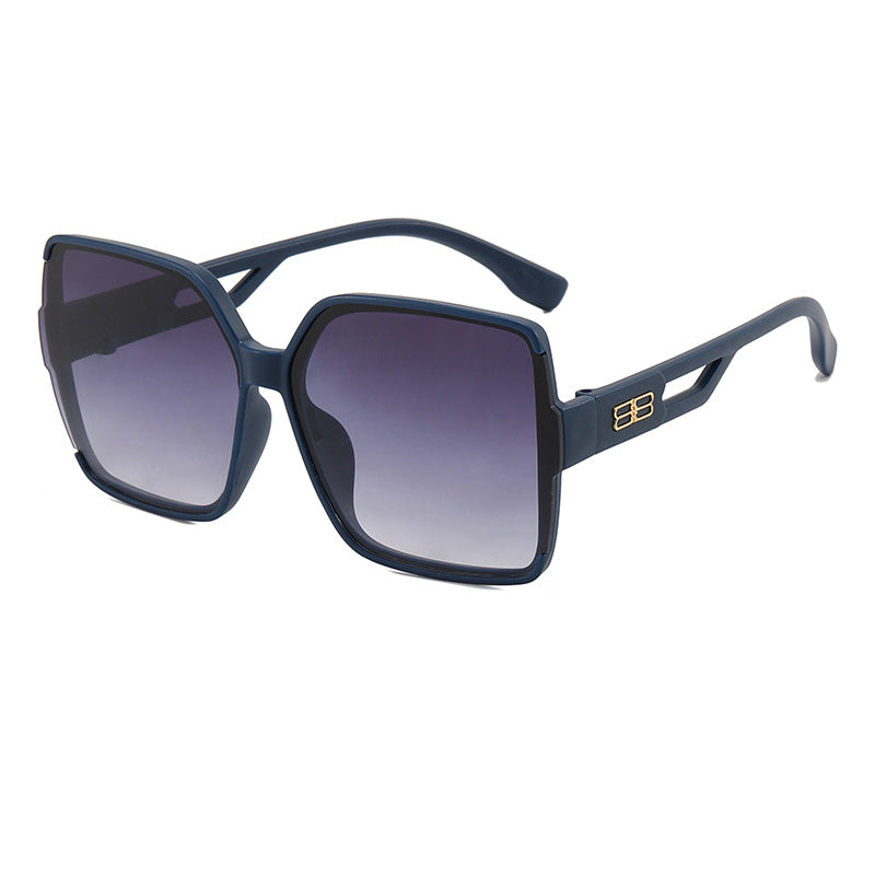 Damen Oversized Sonnenbrille mit markantem eckigem Design Karnz
