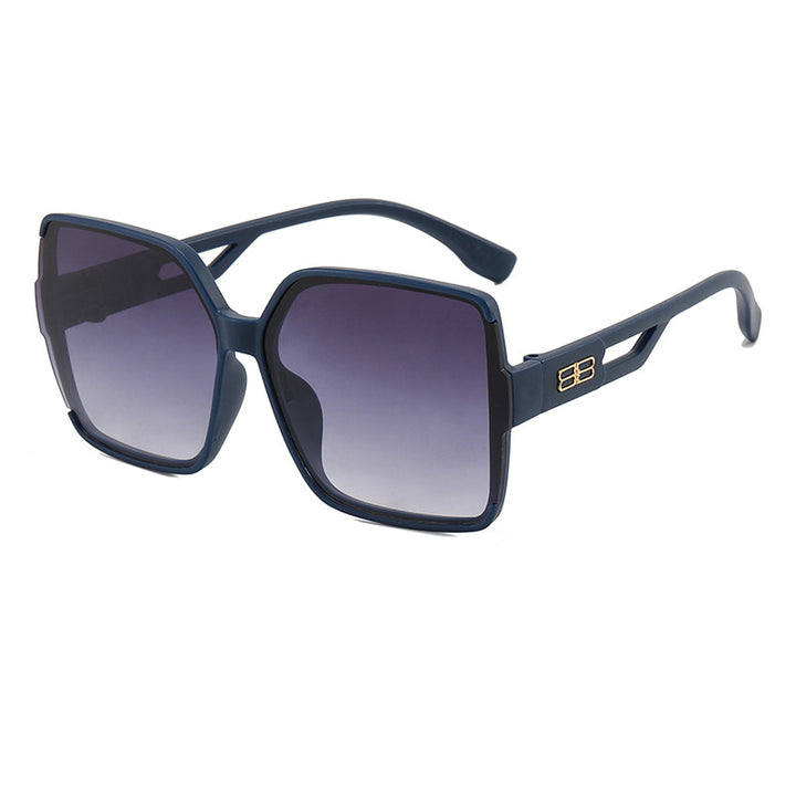 Damen Oversized Sonnenbrille mit markantem eckigem Design Karnz