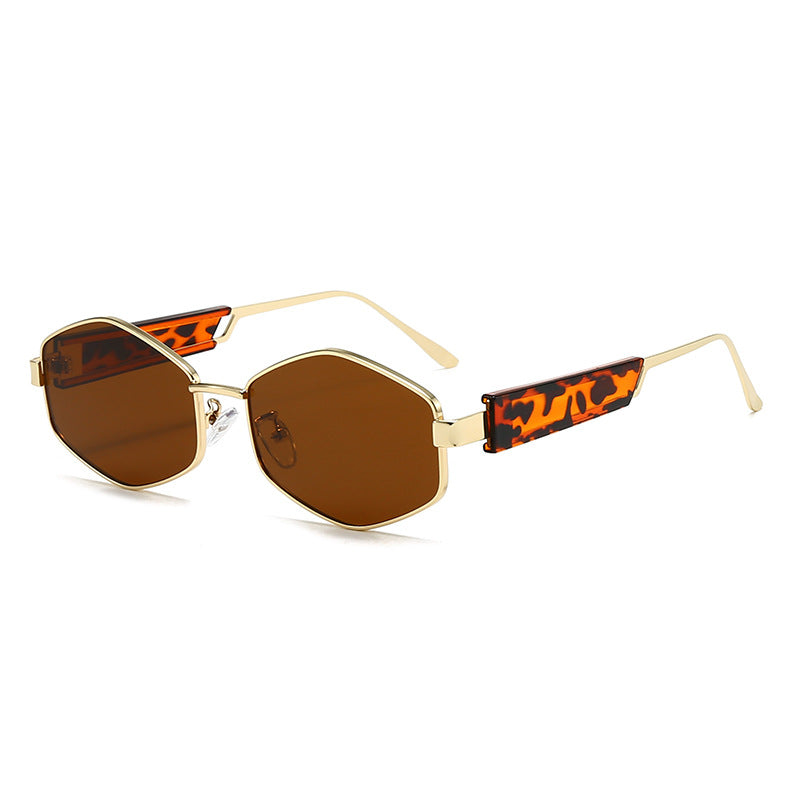 Modische achteckige Sonnenbrille