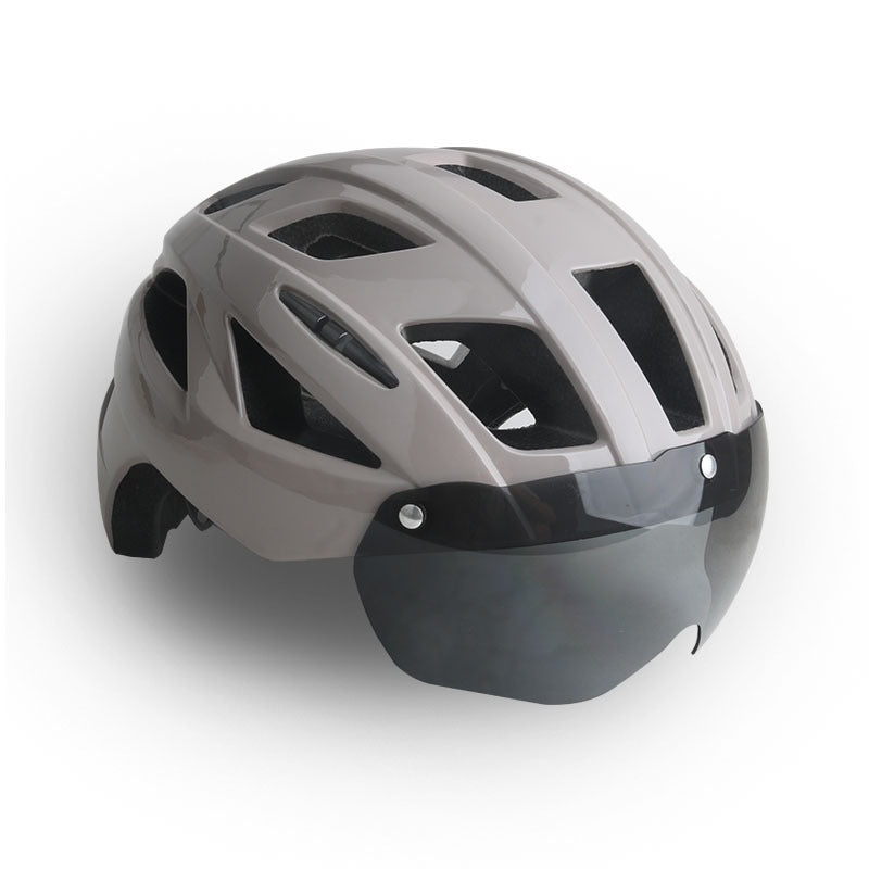 WoAerodynamic Fahrradhelm mit Visier Karnz