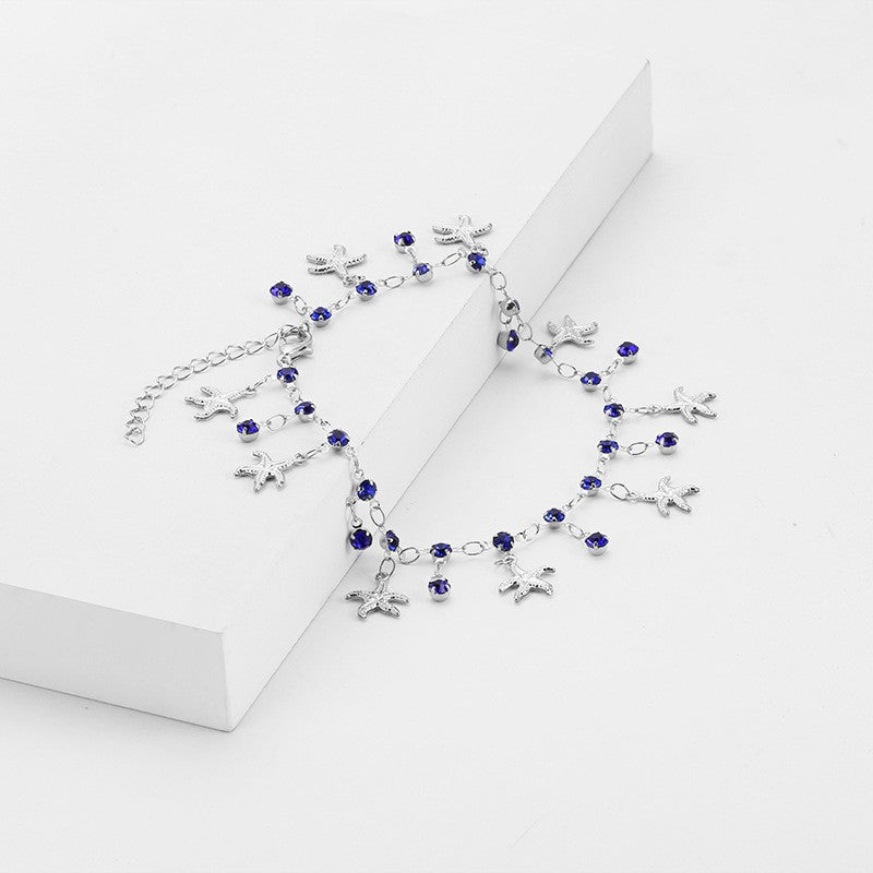 Seestern Charm Fußkette Karnz