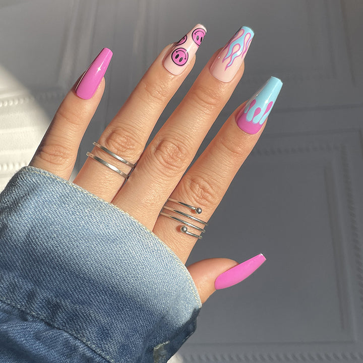 Verspielt Stiletto Nagelkunst Erweiterungen Karnz