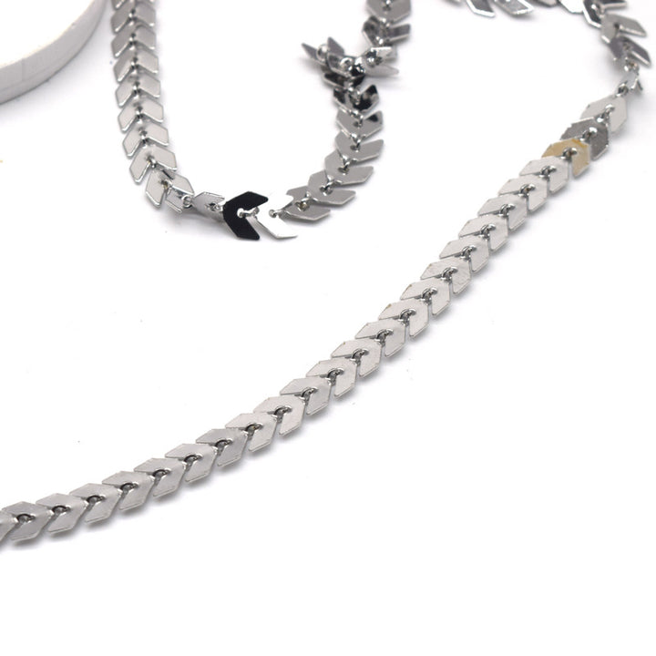 Elegante vergoldete Brille Kette Karnz