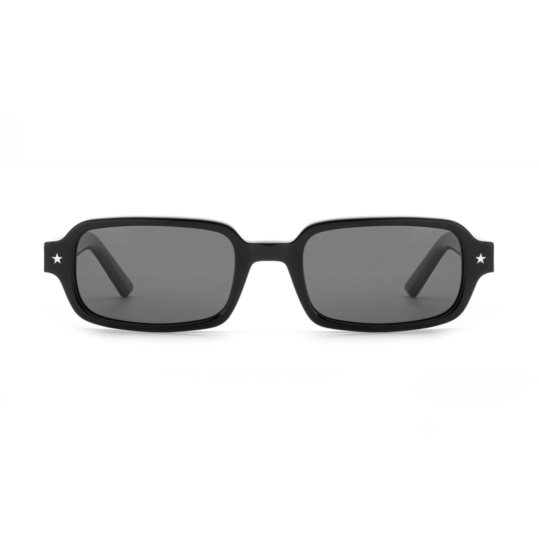 Damen Sonnenbrille im modernen, quadratischen Design mit robustem Rahmen Karnz