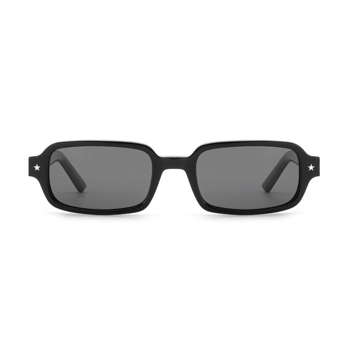 Damen Sonnenbrille im modernen, quadratischen Design mit robustem Rahmen Karnz