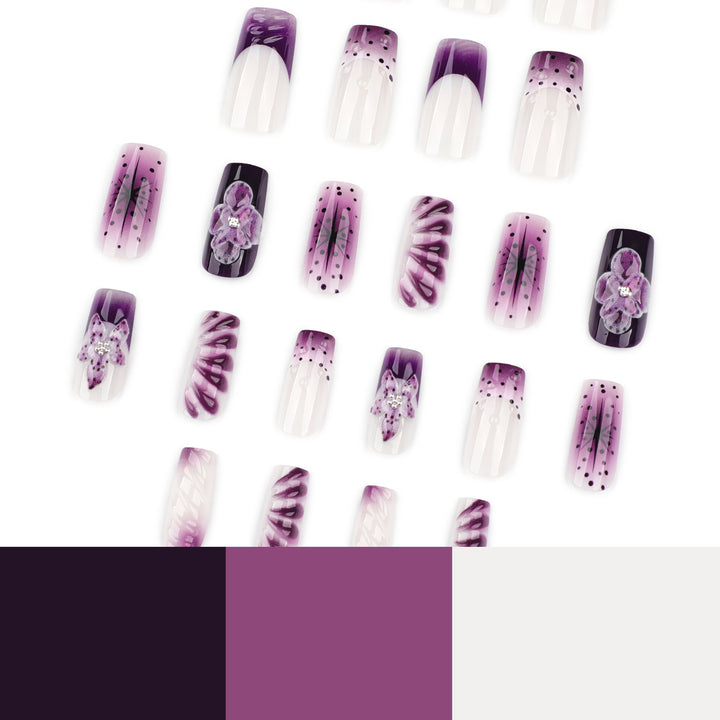Kunstvolle Nagelverlängerungen mit zeitgenössischem Design und exquisite Details Karnz