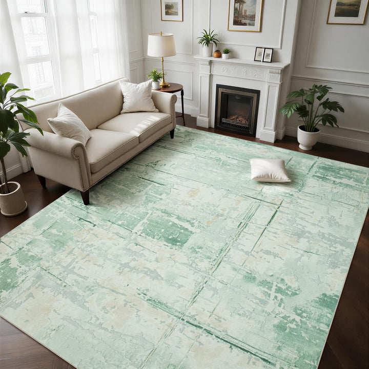 Modern Vintage-inspirierter Teppich