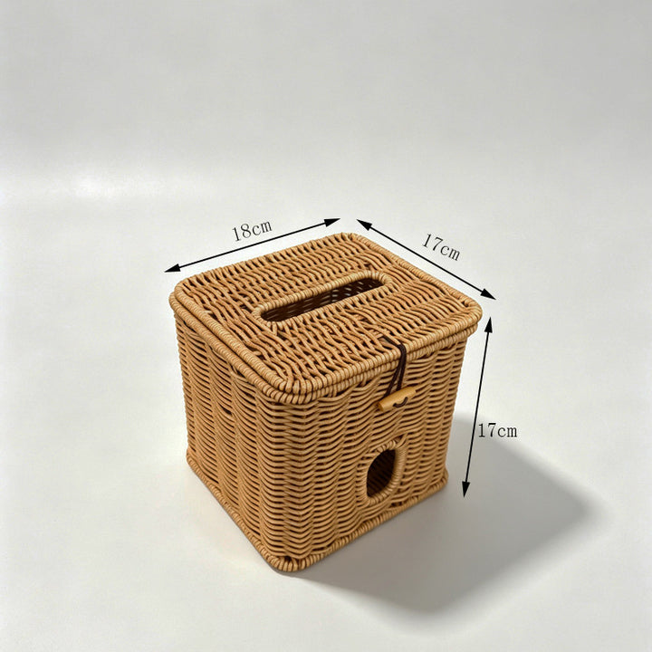 Stylische gewebte Aufbewahrungsbox Karnz