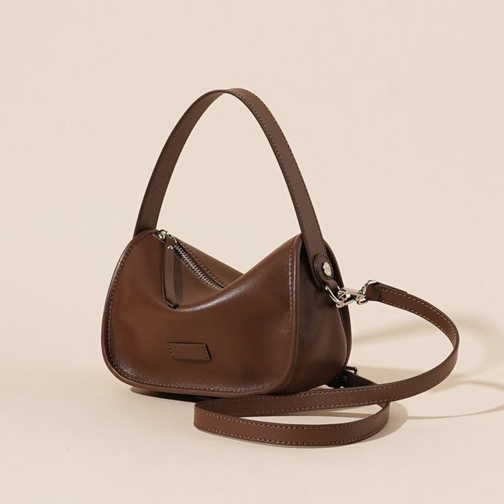 Glattes Leder Umhängetasche Karnz