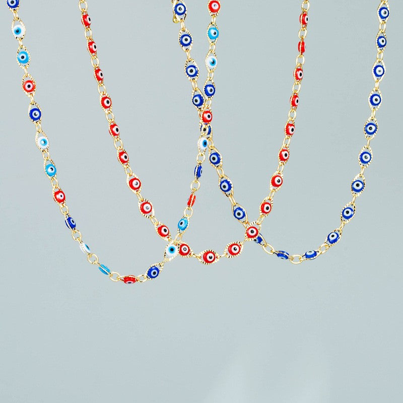 Evil Eye Schutzbrille Kette Karnz