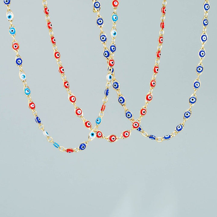 Evil Eye Schutzbrille Kette Karnz