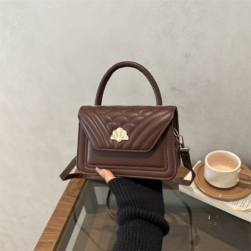 Gep quiltete Vintage-Handtasche