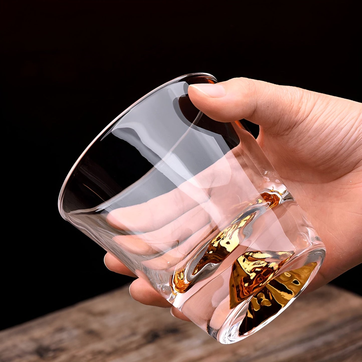 Whiskeygläser mit Mount Fuji Design – Elegantes Set für Kenner | Karnz