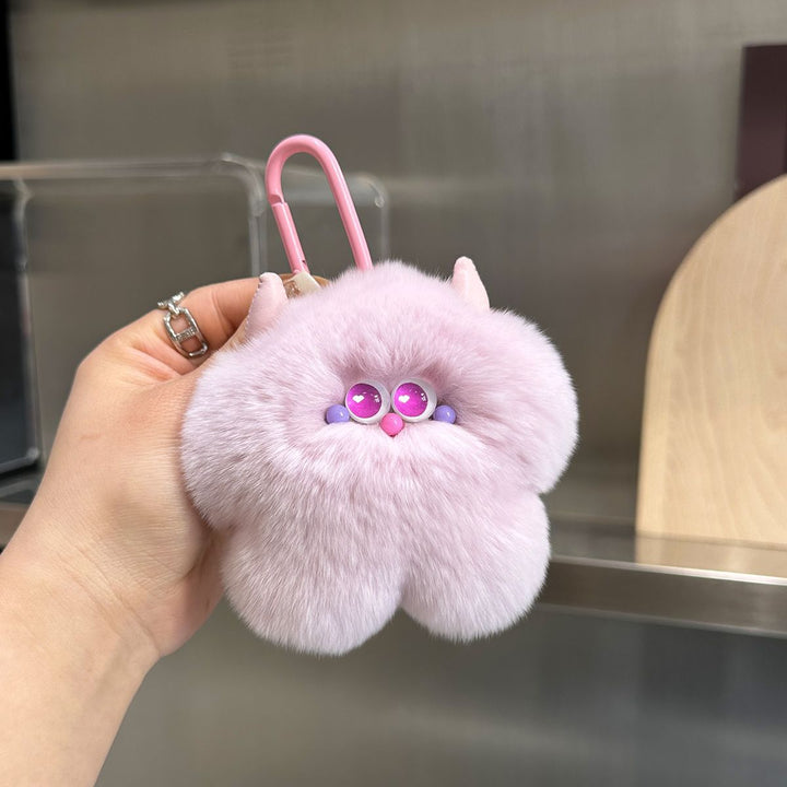 Flauschige Charakter Schlüsselanhänger Charm Karnz