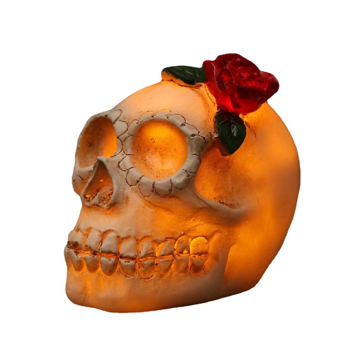Dekorative LED Totenkopf-Lampe Karnz