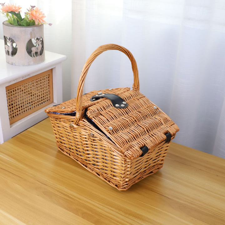 Picknickdecke mit Wasserdichter Unterseite und Check-Muster Karnz
