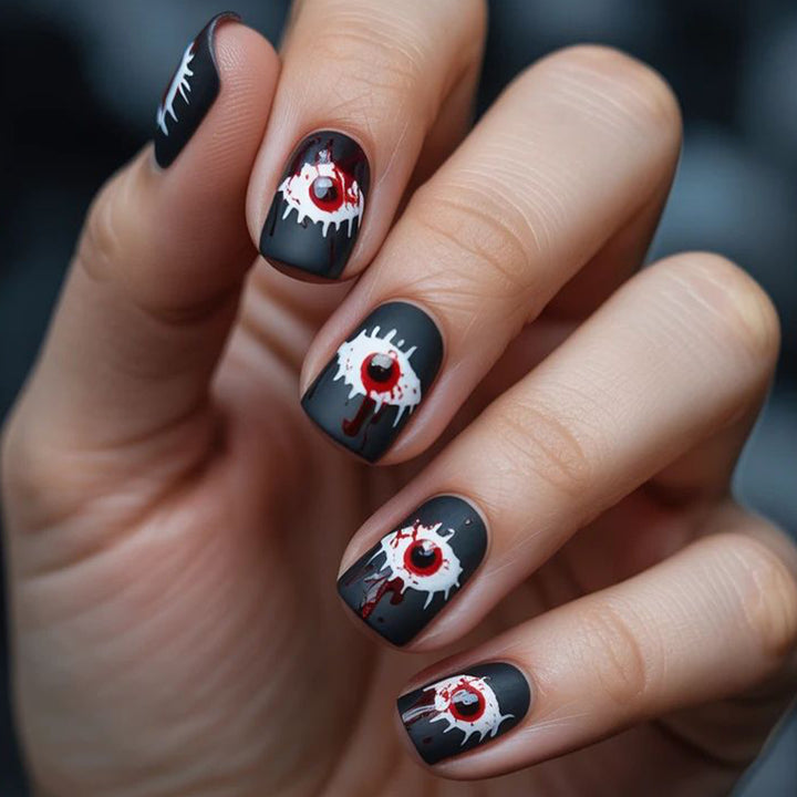Gothic Horror Nagelkunst Set Karnz