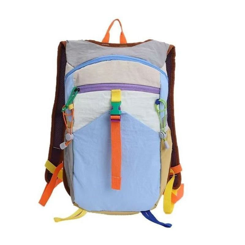 Farbenfroher Mehrfach-Taschen Rucksack Karnz
