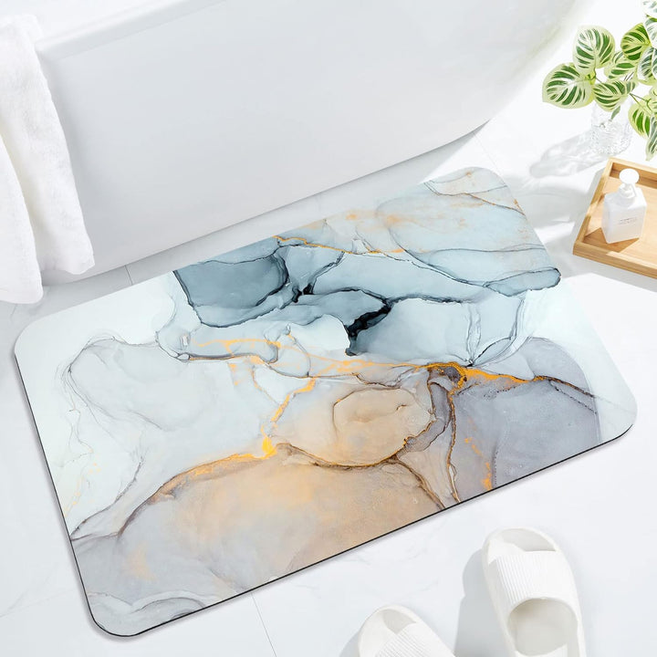 Elegante abstrakte Kunst Badmatte