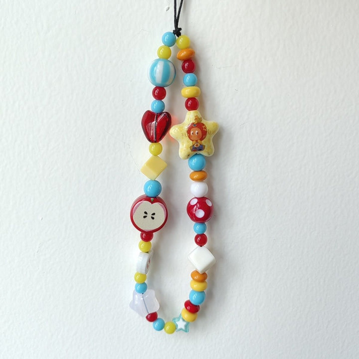 Funky Perlen Charm Lanyard Karnz