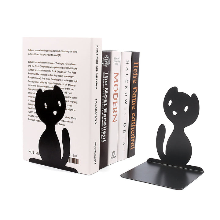 Süße Katzen-Themen-Bücherstützen