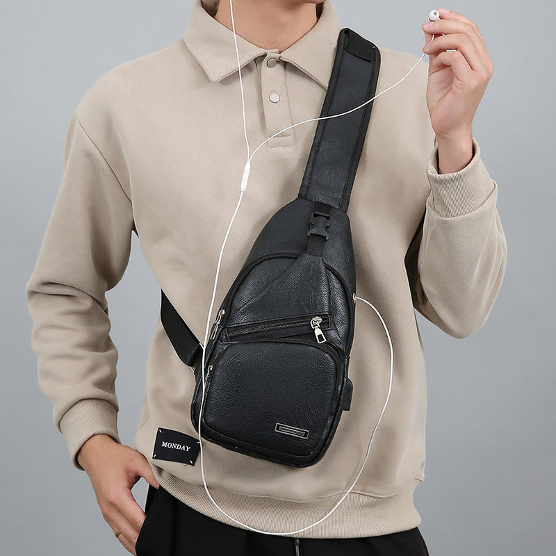 Multi-Fach Stylish Sling Bag Karnz