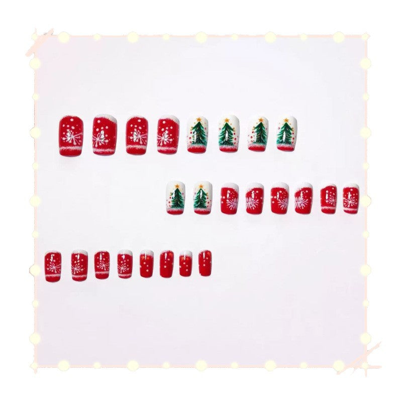 Kreative Weihnachtskunstnägel Karnz