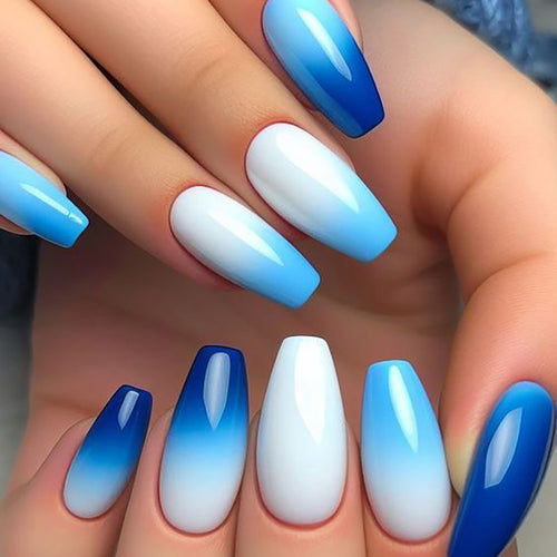 Ombre Press-On Nagelkunst Set Karnz