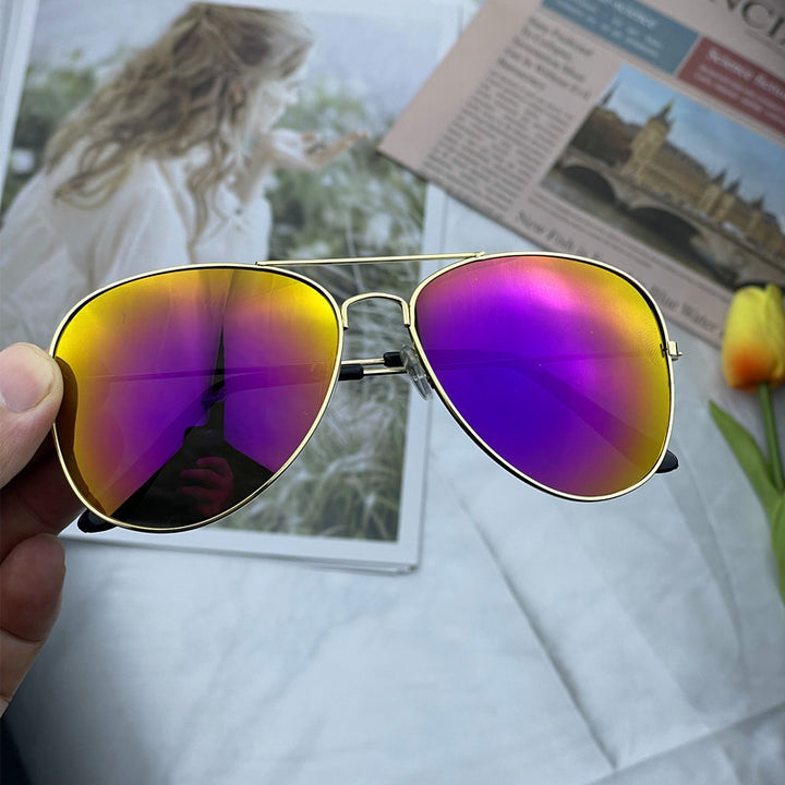 Vintage-inspirierte Pilotenbrille Karnz