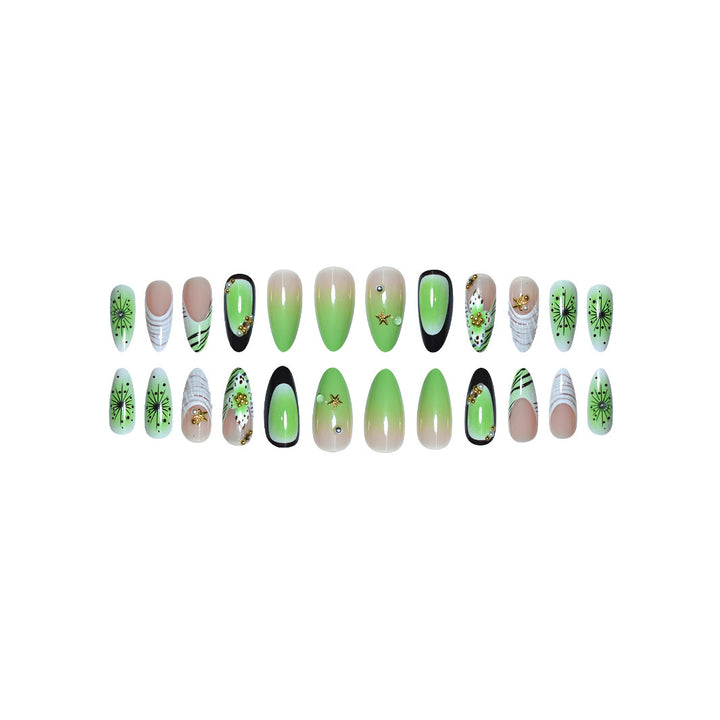 Dekoratives 3D Nageldesign-Kit Karnz
