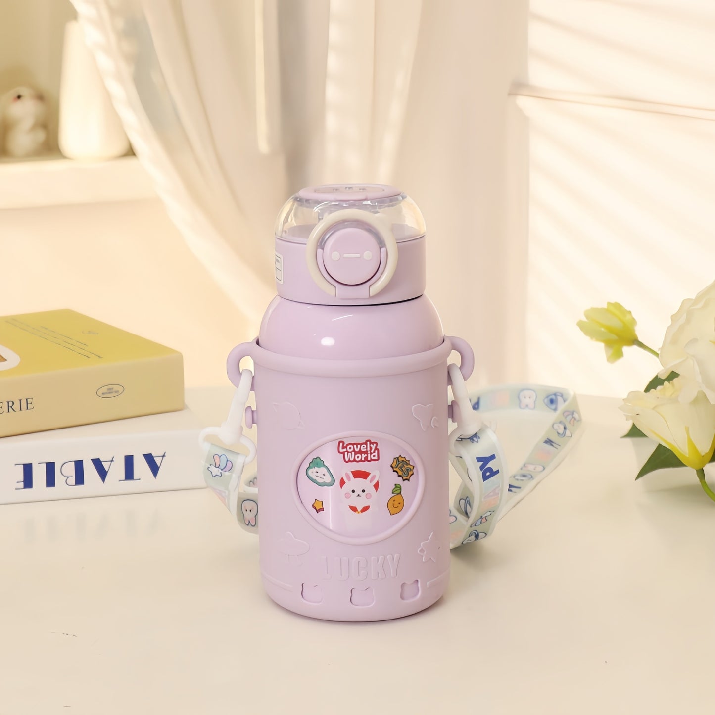 Damen Isolierte Trinkflasche mit kinderfreundlichem Design Karnz