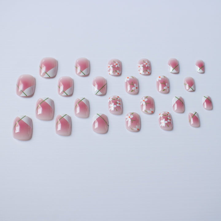 Florale Design Nagelkunst Set