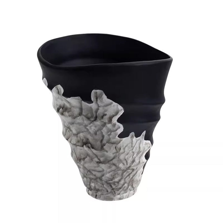 Künstlerische Texturierte Dekorative Vase