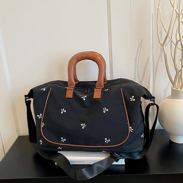 Bestickte Reise-Wochenendtasche