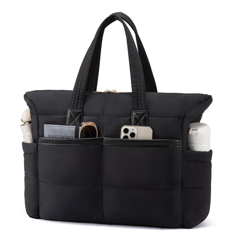 Praktische Handtasche mit Mehreren Fächern Karnz