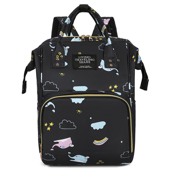 Verspielt Grafikdruck Rucksack