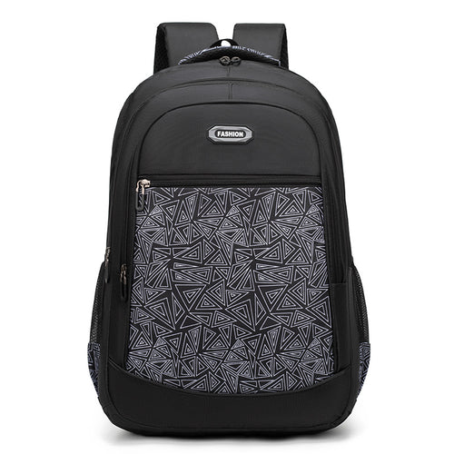 Geometrischer Druck Urbaner Rucksack