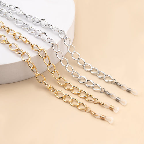 Chunky Metall Brillen Kette Karnz