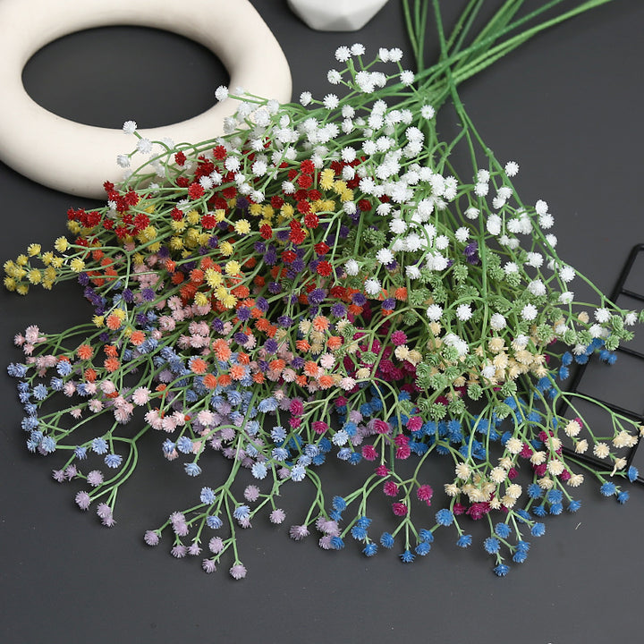 Künstlicher blauer Blumenstrauß für die Wohnkultur