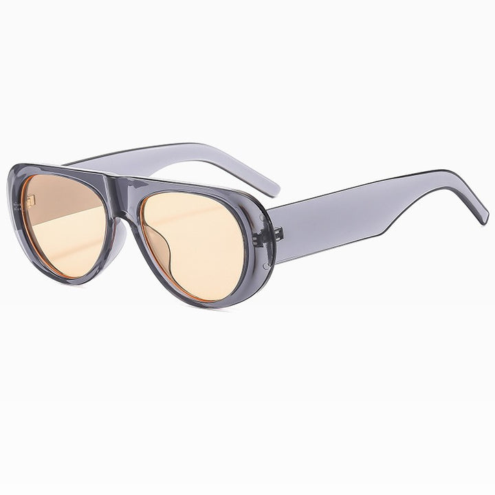 Zeitgenössische Überdimensionierte Schildbrille Karnz